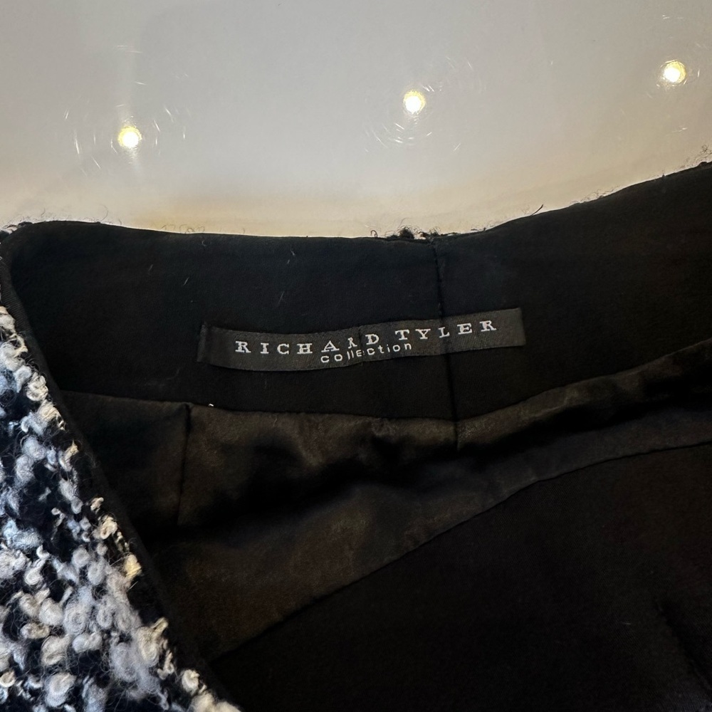 Richard Tyler Couture Wool Blend Vintage Skirt - Picture 10 of 10